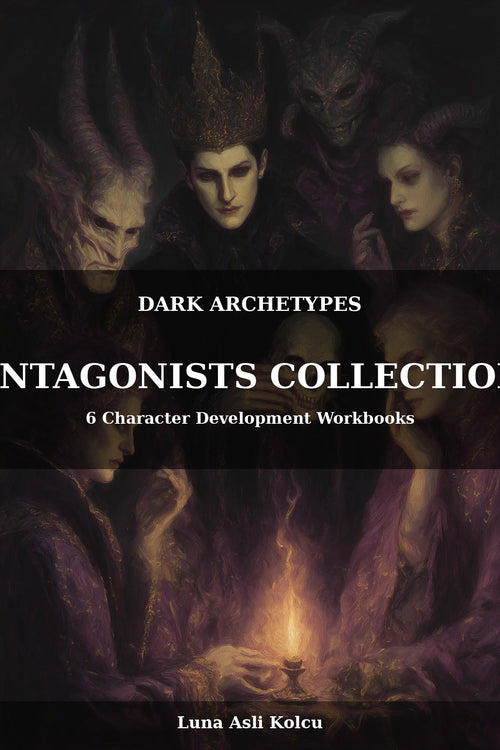Dark Archetypes Antagonists Collection - 6 Workbooks Bundle Cover