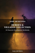 Dark Archetypes Heroes & Villains Collection - 16 Workbooks Bundle Cover