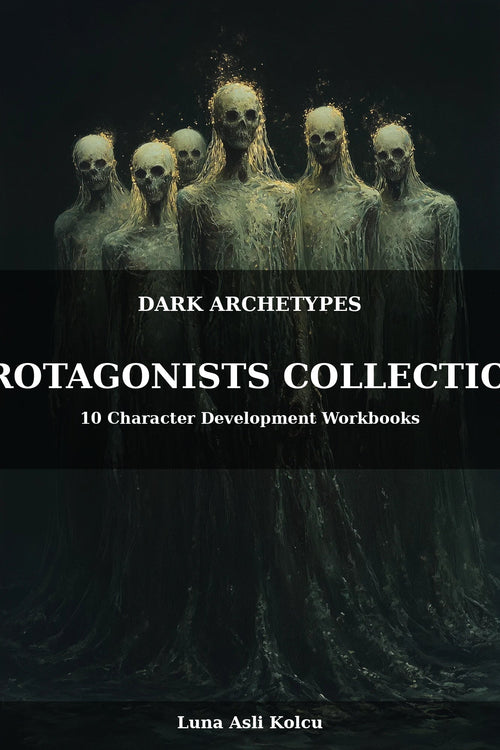 Dark Archetypes Protagonists Collection - 10 Workbooks Bundle Cover